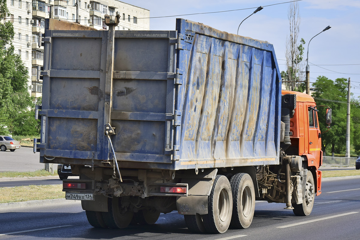 Волгоградская область, № М 749 ВХ 134 — КамАЗ-65115-A4