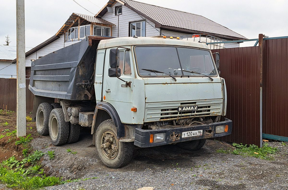 Свердловская область, № Т 120 АХ 96 — КамАЗ-55111 [551110]