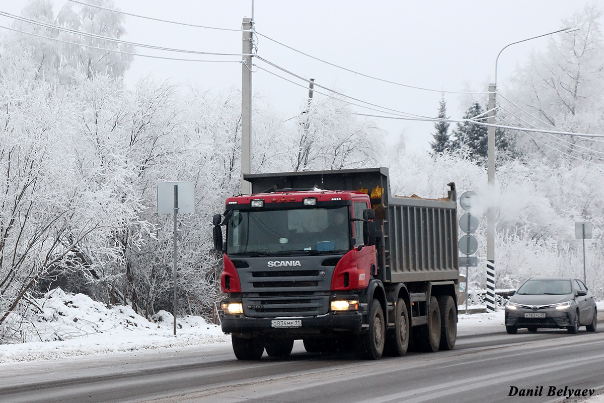 Коми, № О 834 МЕ 11 — Scania ('2004) P380