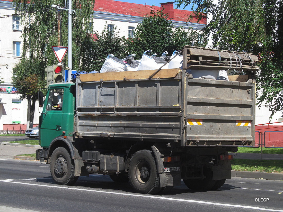 Витебская область, № АМ 0248-2 — МАЗ-5551 (общая модель)