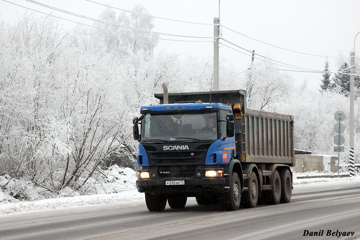 Коми, № Р 232 ВВ 11 — Scania ('2011) P440