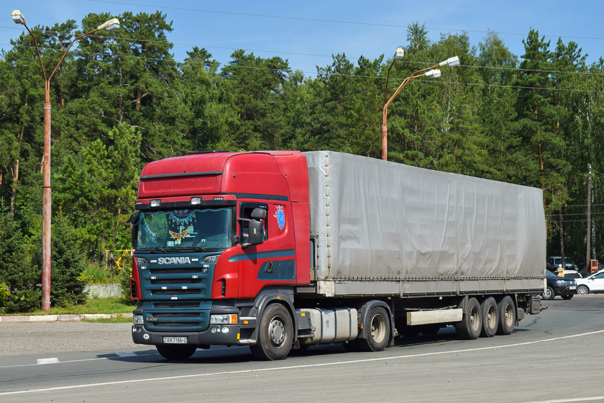 Витебская область, № АК 7166-2 — Scania ('2009) R420