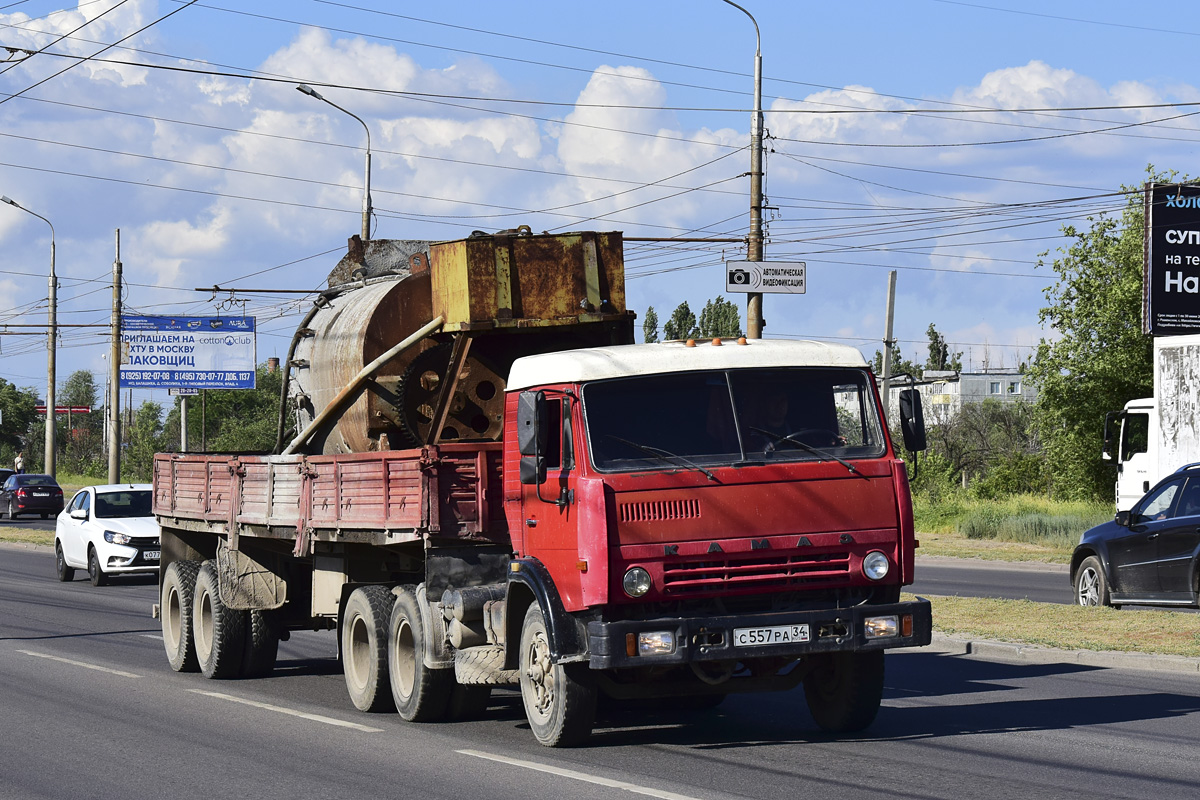 Волгоградская область, № С 557 РА 34 — КамАЗ-5410