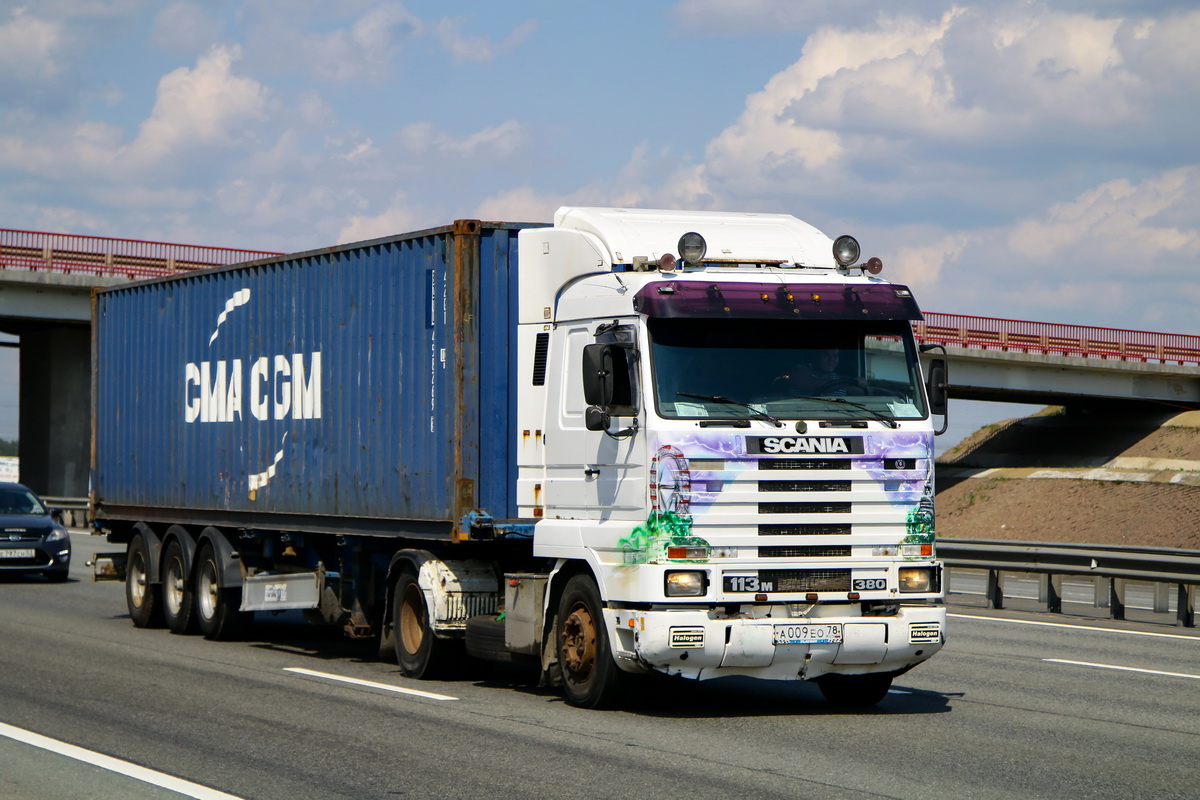 Санкт-Петербург, № А 009 ЕО 78 — Scania (III) R113M