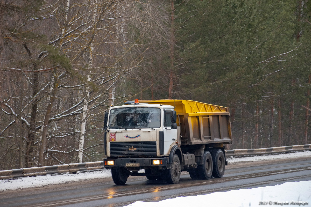 Рязанская область, № Е 274 ОВ 62 — МАЗ-551605