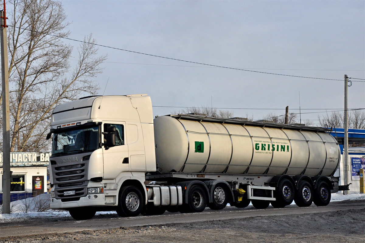 Алтайский край, № В 586 КС 122 — Scania ('2013) R440