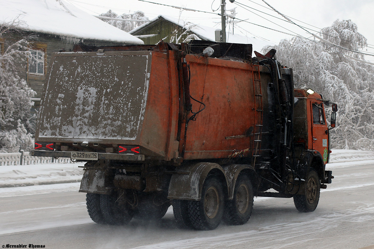 Саха (Якутия), № О 329 ВУ 14 — КамАЗ-53215-15 [53215R]