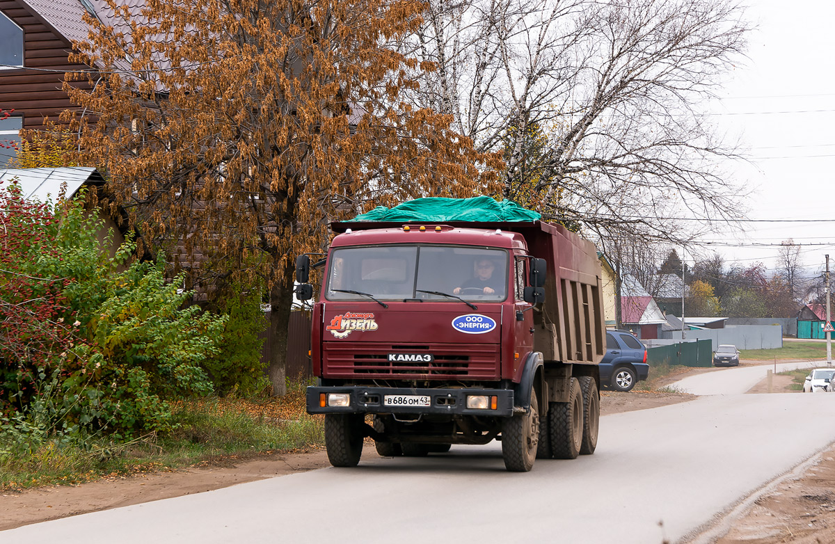 Кировская область, № В 686 ОМ 43 — КамАЗ-65115-02 [65115C]