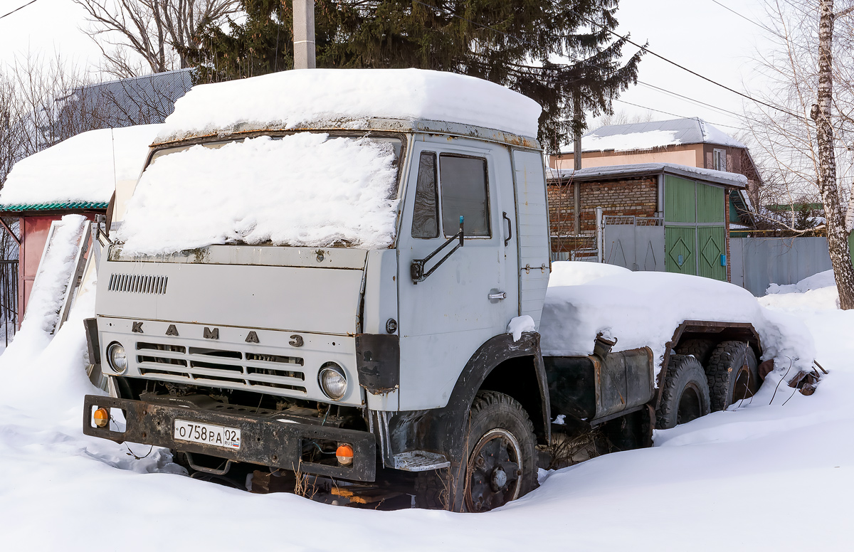 Башкортостан, № О 758 РА 02 — КамАЗ-5410