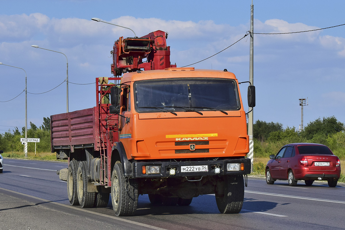 Волгоградская область, № М 222 УВ 34 — КамАЗ-53228-13 [53228N]