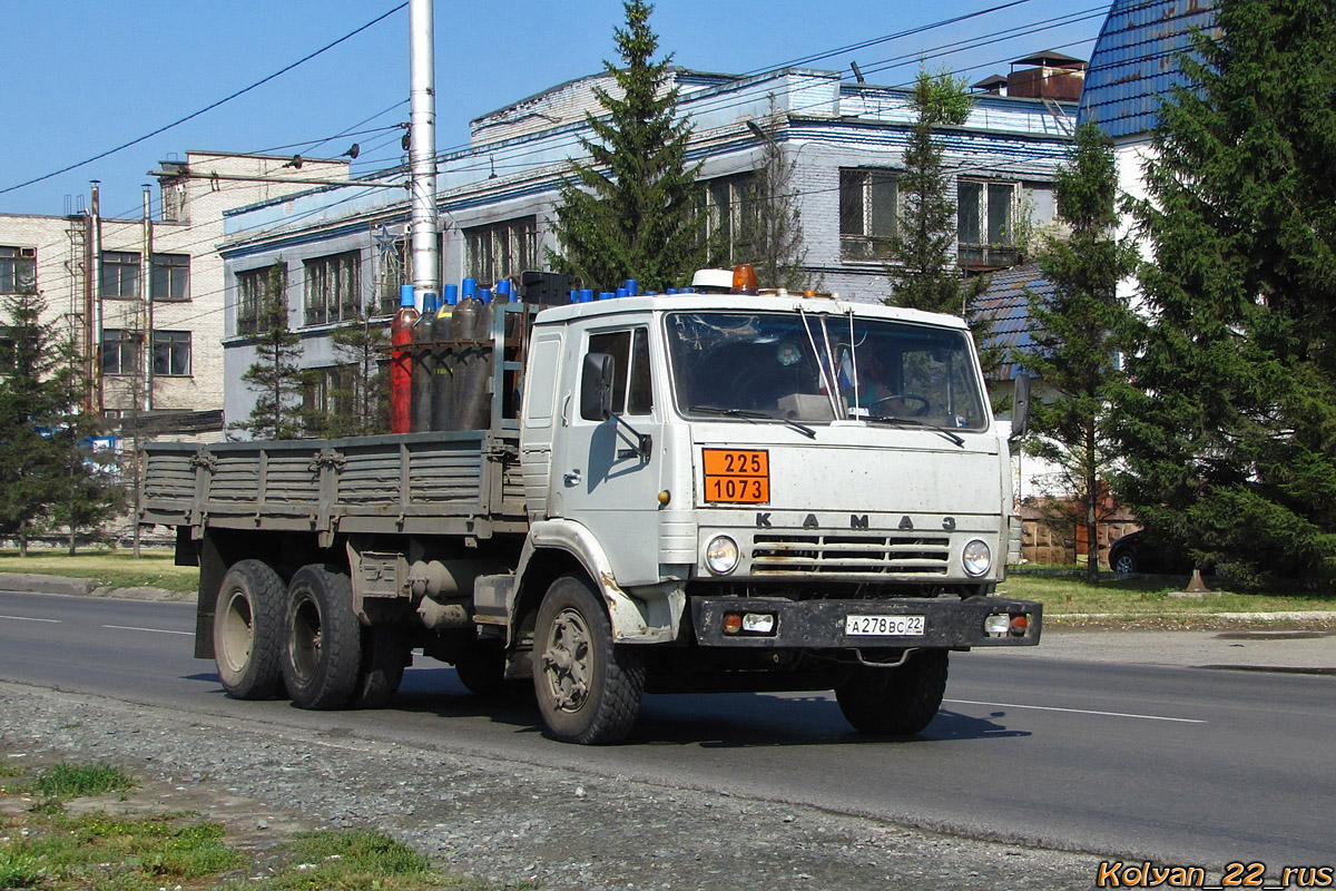 Алтайский край, № А 278 ВС 22 — КамАЗ-53212