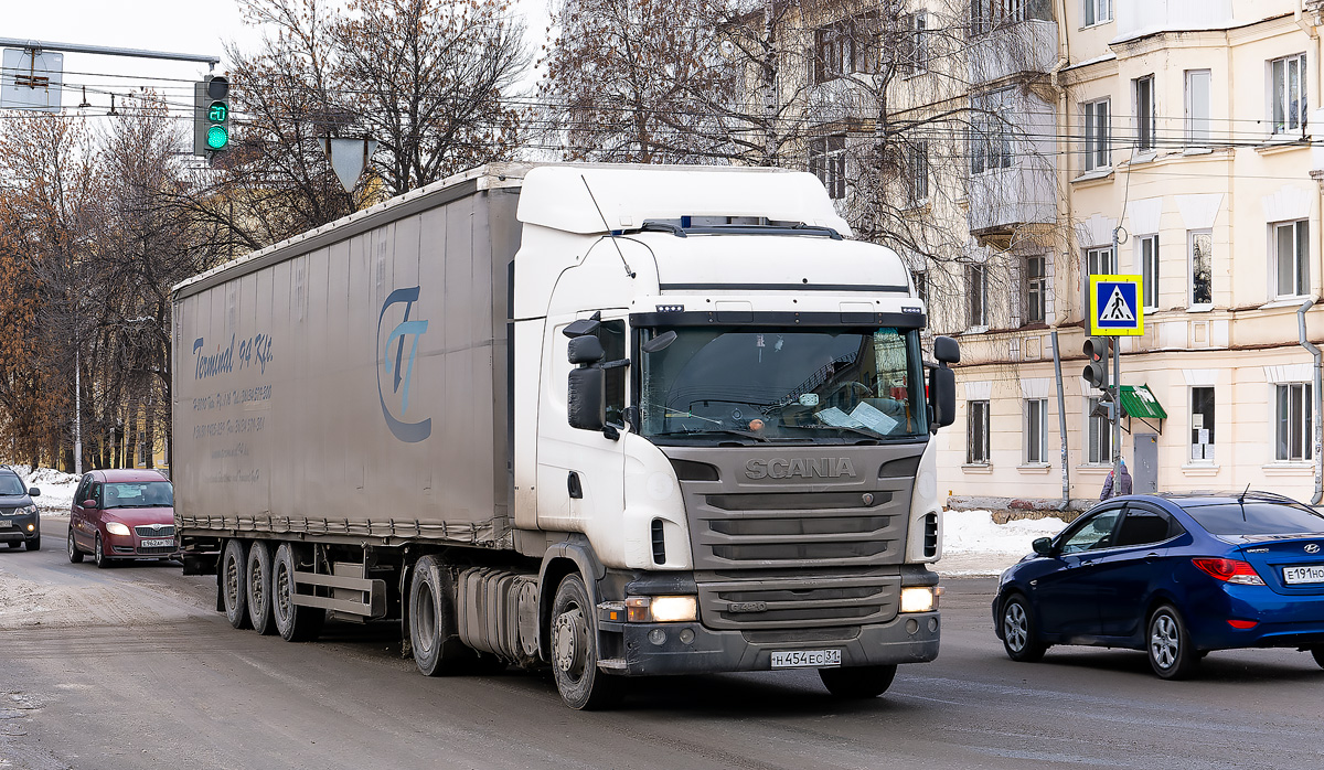 Белгородская область, № Н 454 ЕС 31 — Scania ('2009) G420