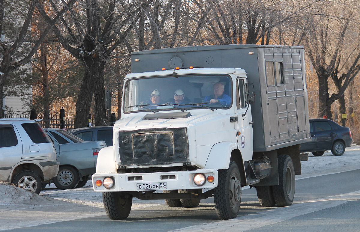 Оренбургская область, № В 026 ХВ 56 — ЗИЛ-433362