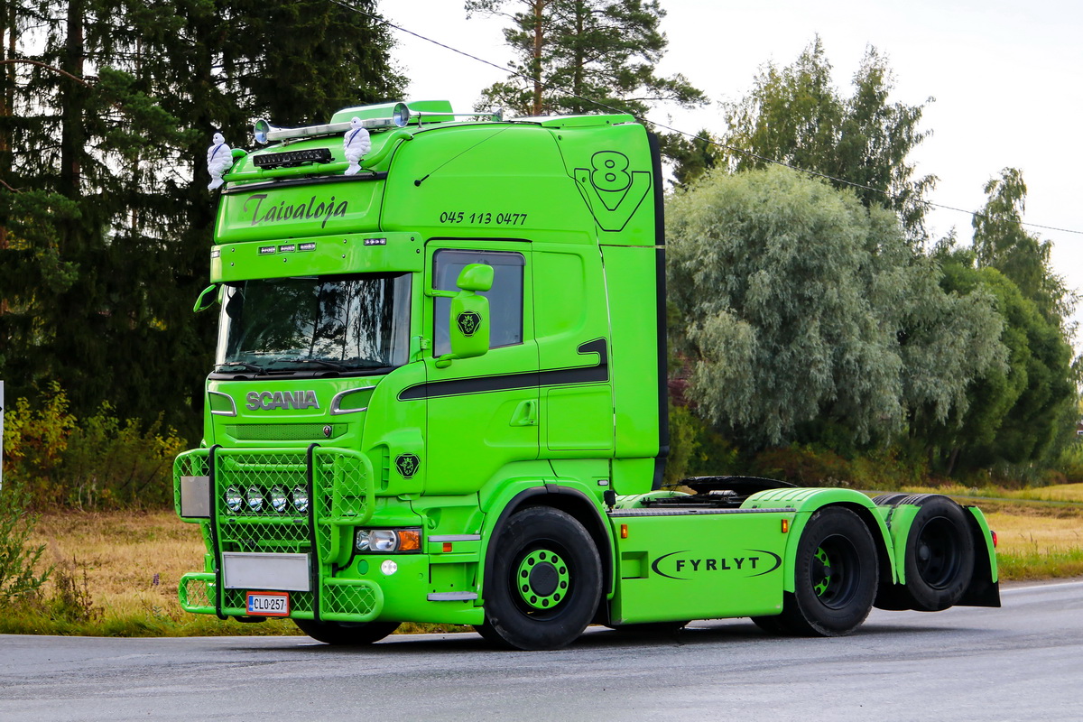 Финляндия, № CLO-257 — Scania ('2009) R620