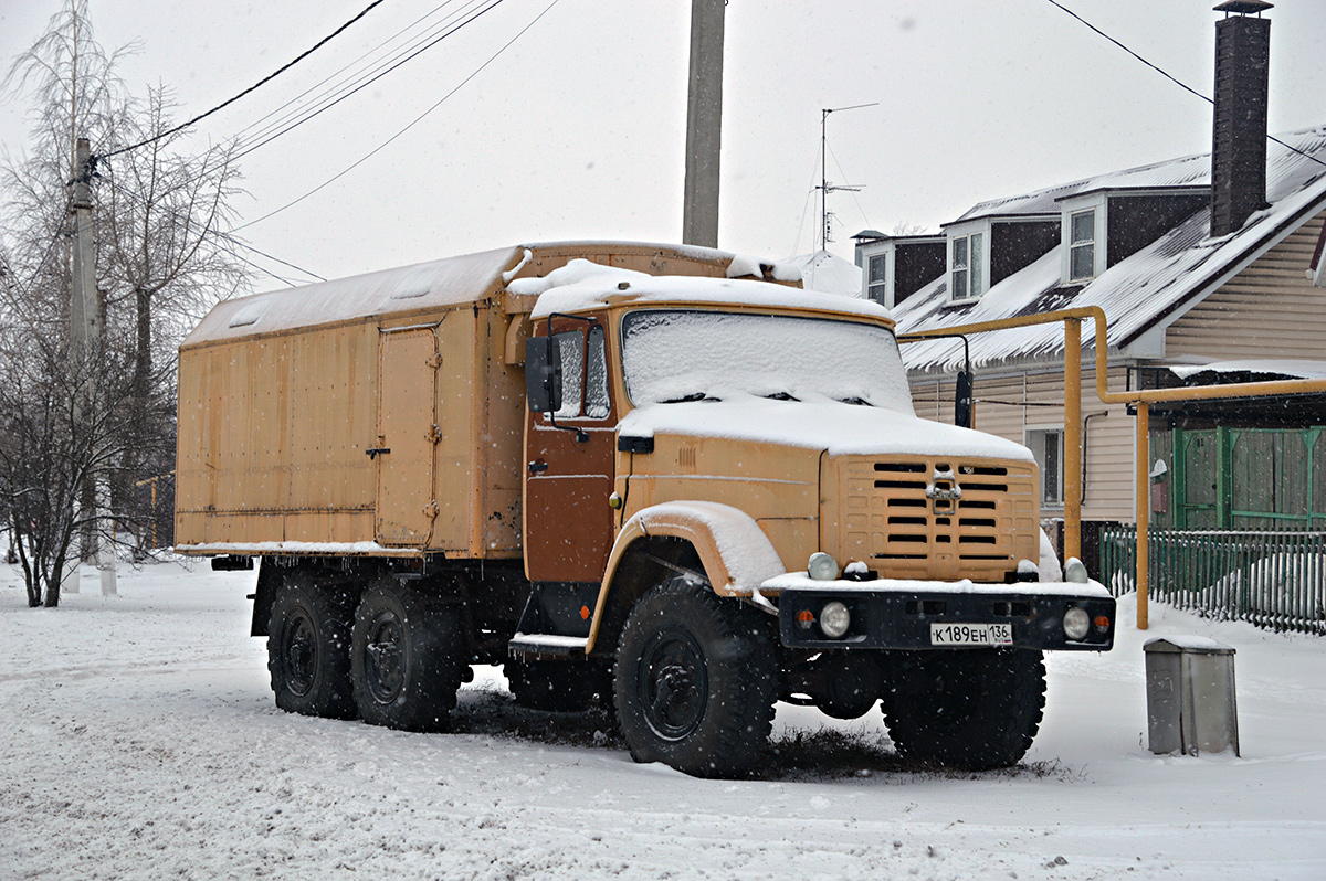 Воронежская область, № К 189 ЕН 136 — ЗИЛ-4334 (общая модель)