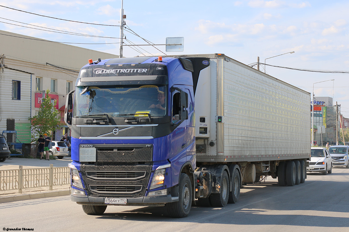 Краснодарский край, № С 564 КУ 193 — Volvo ('2012) FH.420 [X9P]