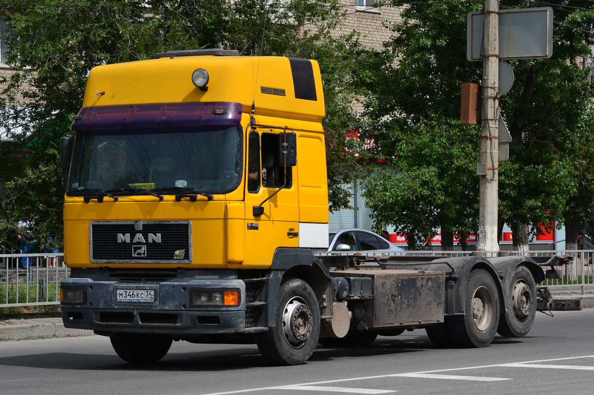 Волгоградская область, № М 346 КС 34 — MAN F90 25.372