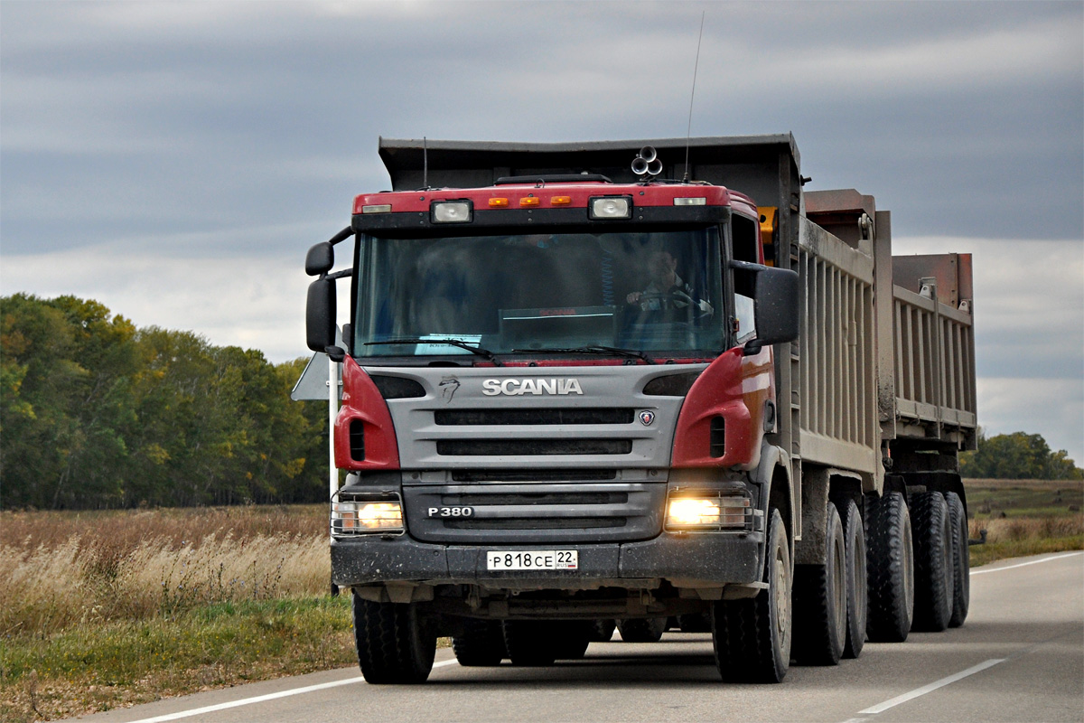 Алтайский край, № Р 818 СЕ 22 — Scania ('2004) P380