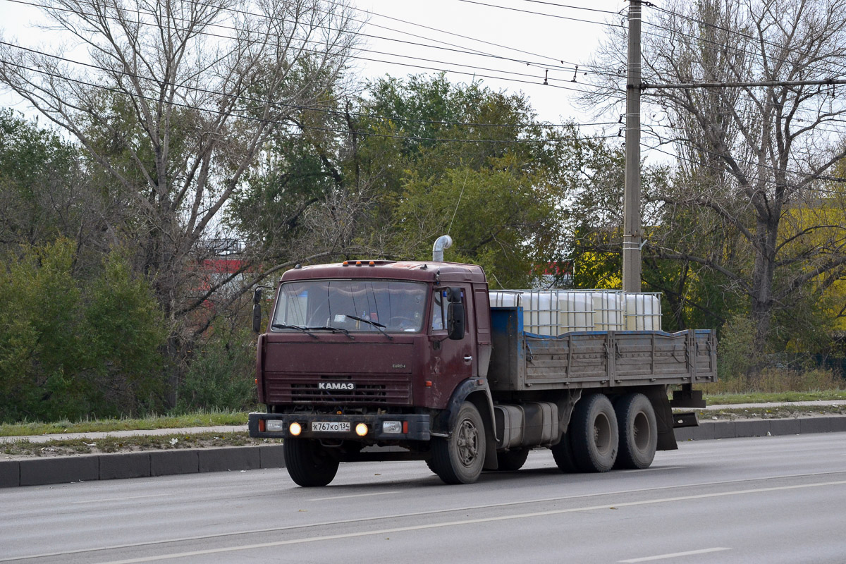 Волгоградская область, № К 767 КО 134 — КамАЗ-53212