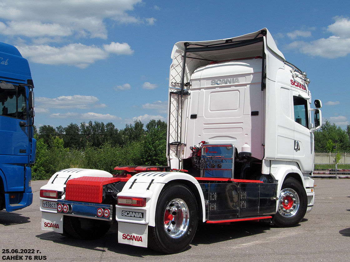 Краснодарский край, № У 936 СТ 123 — Scania ('2004) R420; Московская область — Фестиваль Truckfest 2022 — июнь