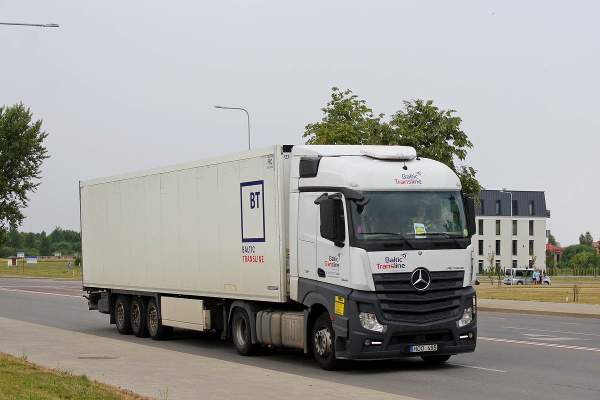 Литва, № HOO 495 — Mercedes-Benz Actros ('2011) 1845