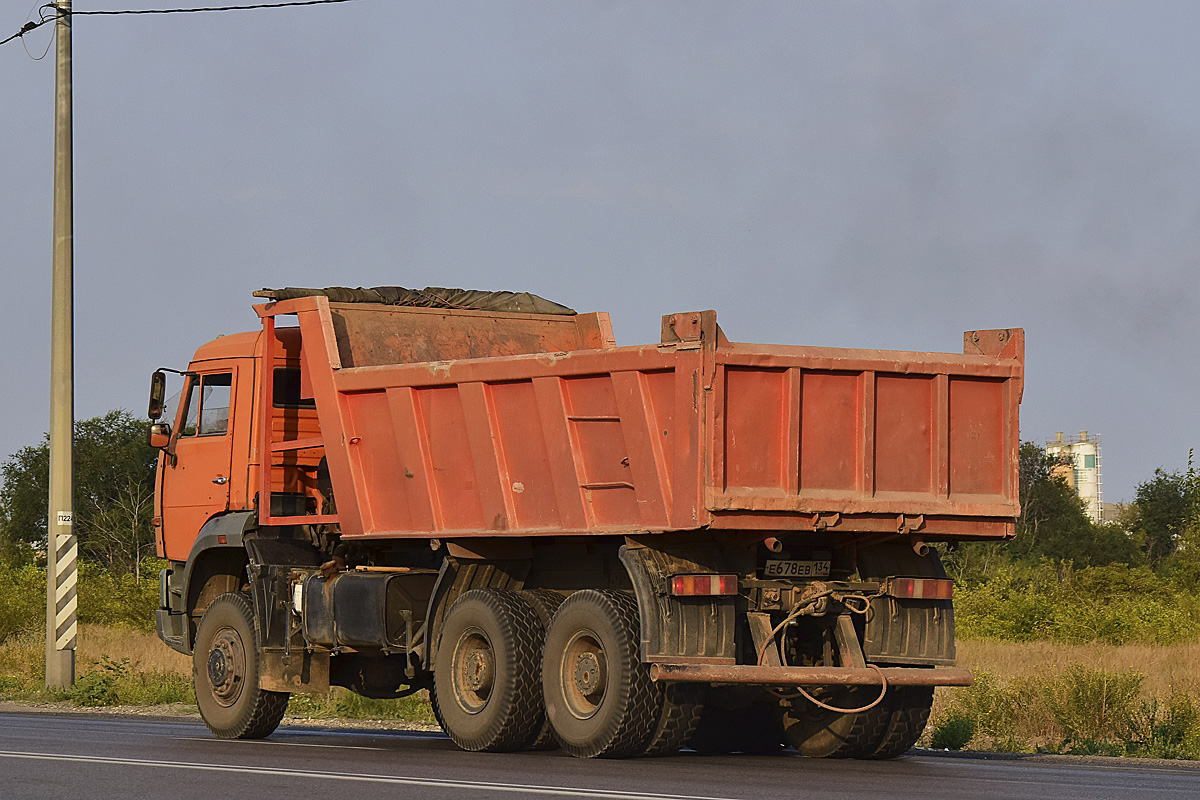 Волгоградская область, № Е 678 ЕВ 134 — КамАЗ-6522 [652200]