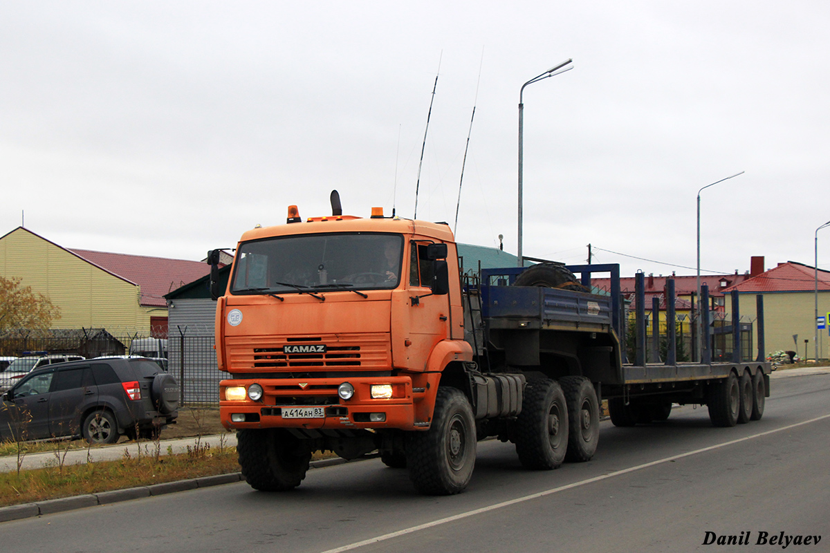 Ненецкий автономный округ, № А 414 АН 83 — КамАЗ-65225 [652250]