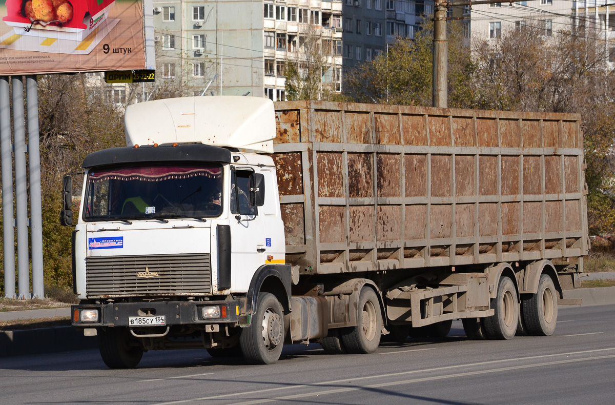 Волгоградская область, № В 185 СУ 134 — МАЗ-5432A5