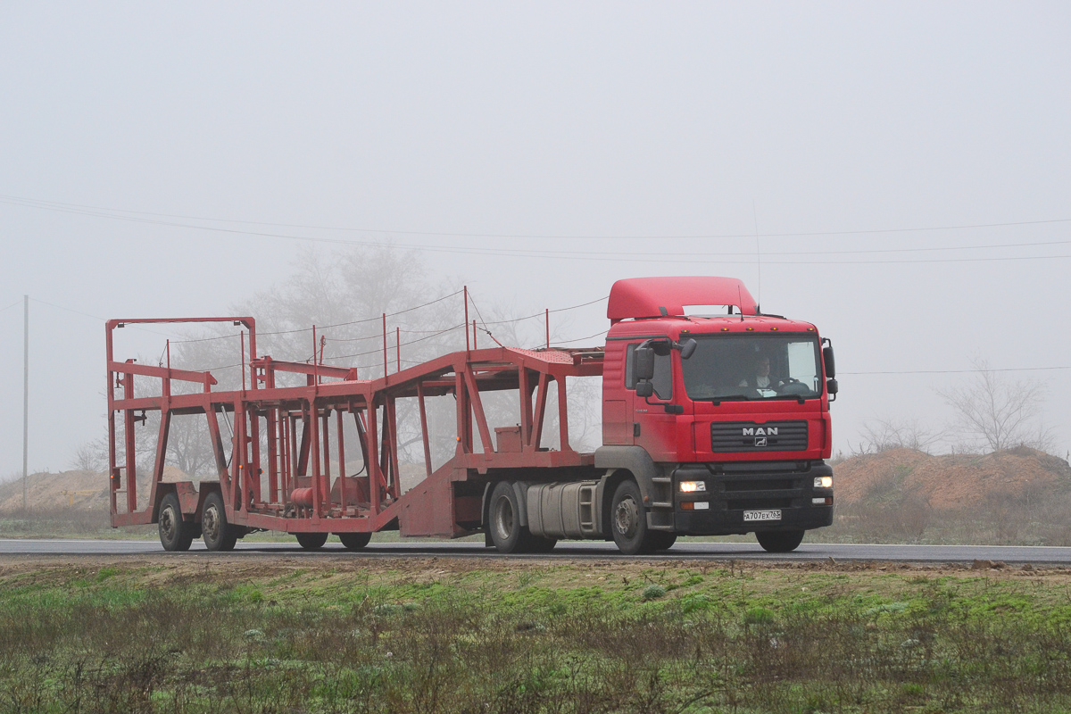 Самарская область, № А 707 ЕХ 763 — MAN TGA 18.350