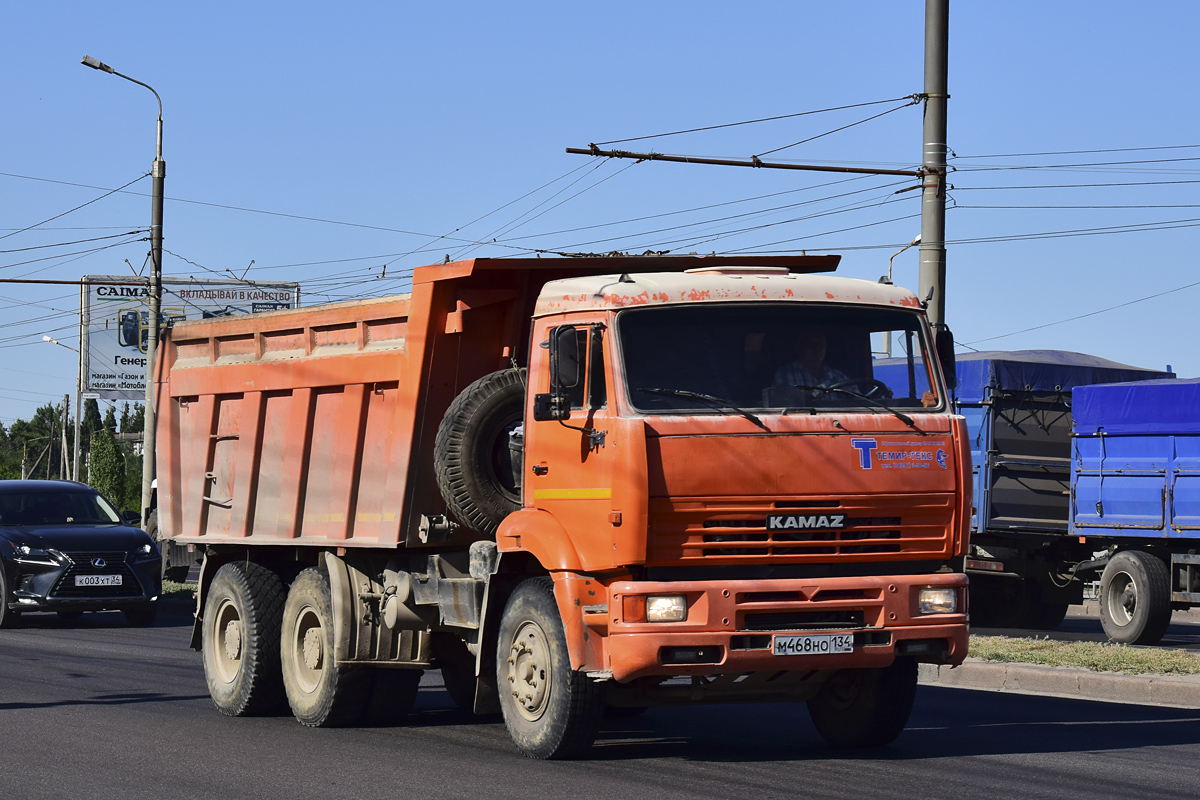 Волгоградская область, № М 468 НО 134 — КамАЗ-6520 [652000]