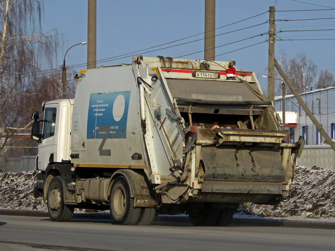 Кировская область, № В 114 ТО 43 — Scania ('2011) P250