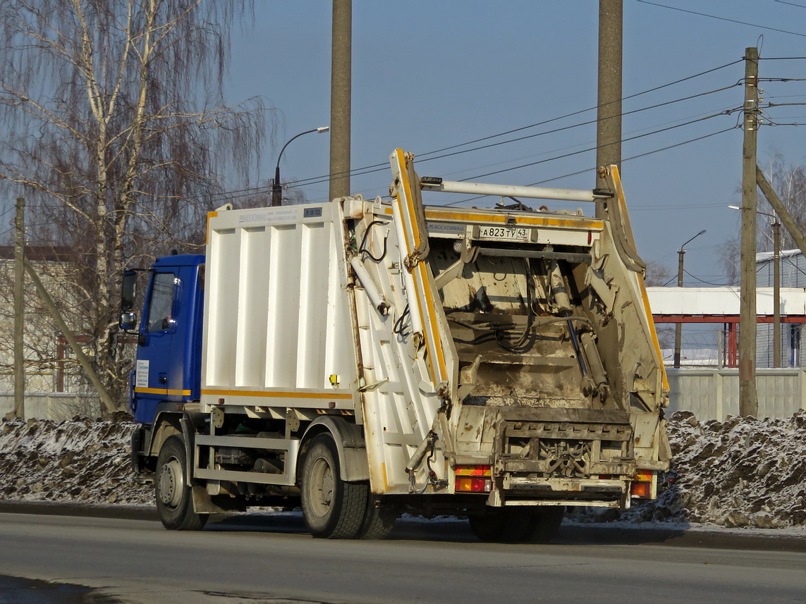 Кировская область, № А 823 ТУ 43 — МАЗ-5340C2