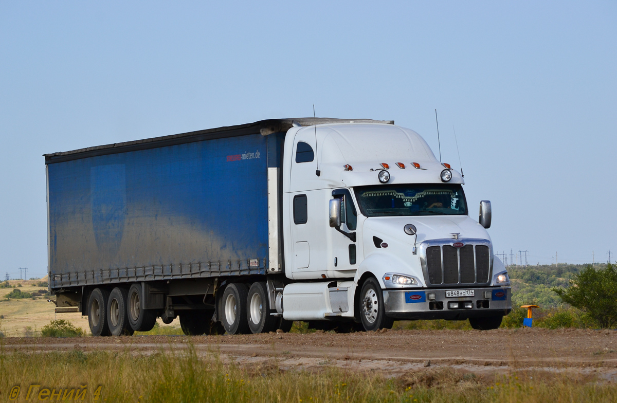 Челябинская область, № В 848 НС 174 — Peterbilt 387