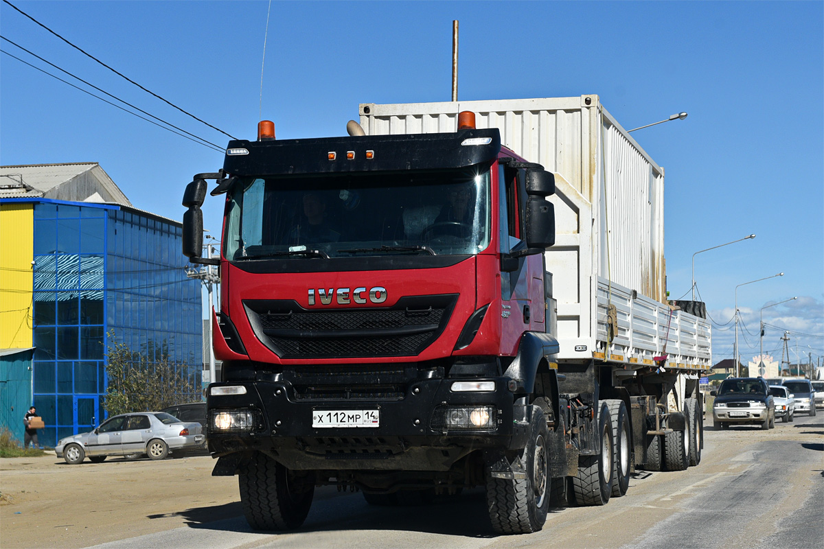 Саха (Якутия), № Х 112 МР 14 — IVECO Trakker ('2013)