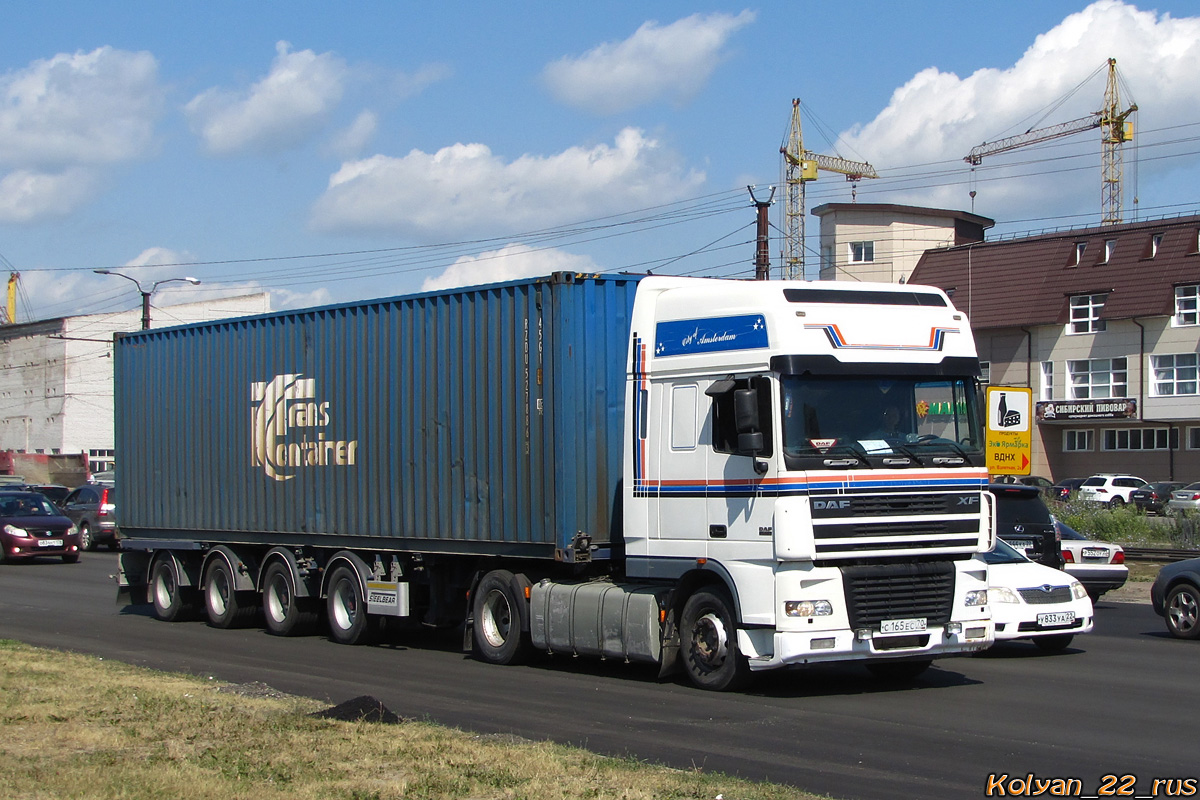 Томская область, № С 165 ЕС 70 — DAF XF95 FT