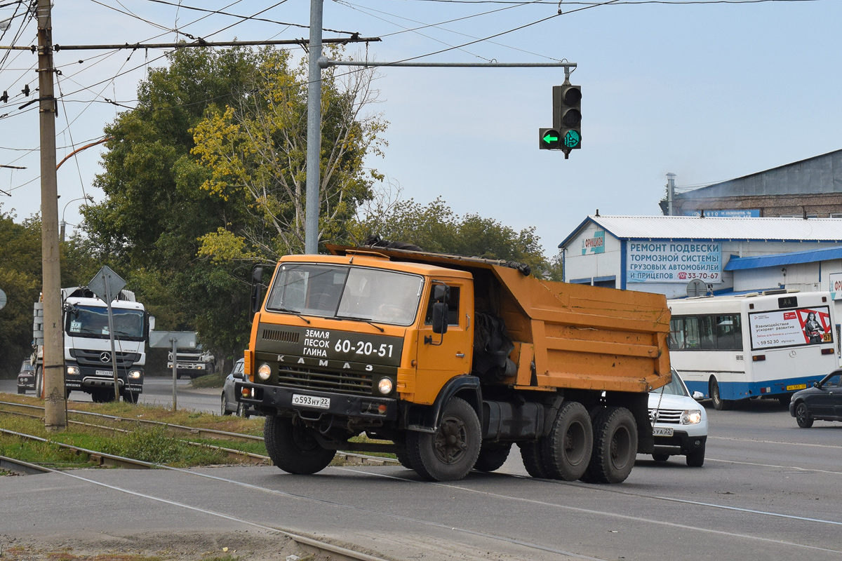 Алтайский край, № О 593 НУ 22 — КамАЗ-55111 [551110]