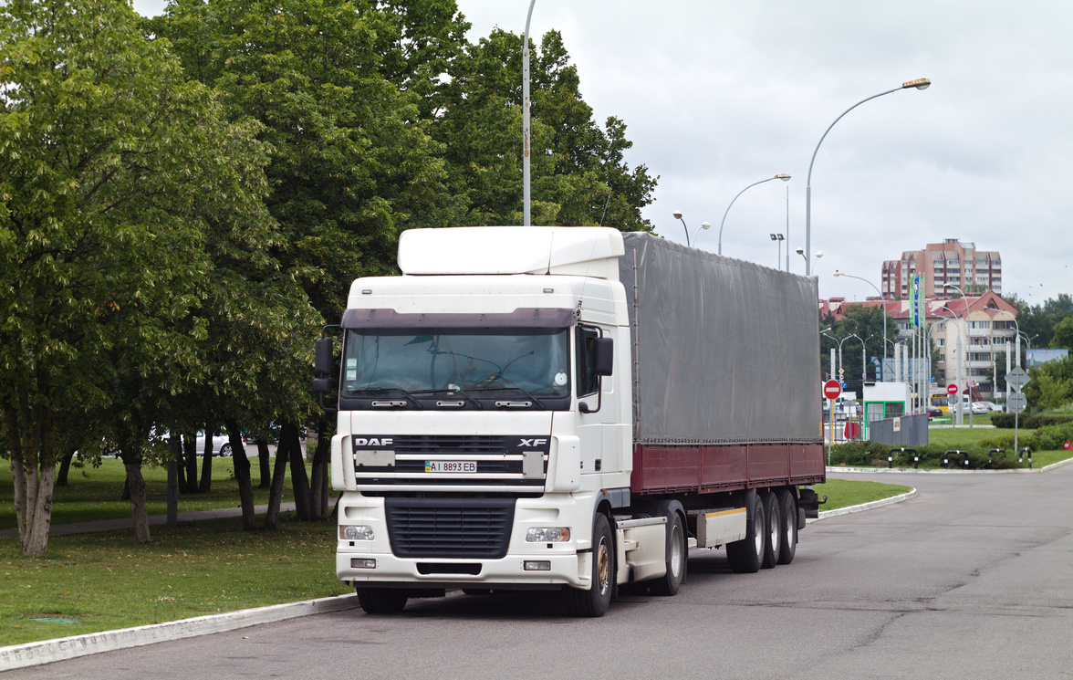 Киевская область, № АІ 8893 ЕВ — DAF XF95 FT