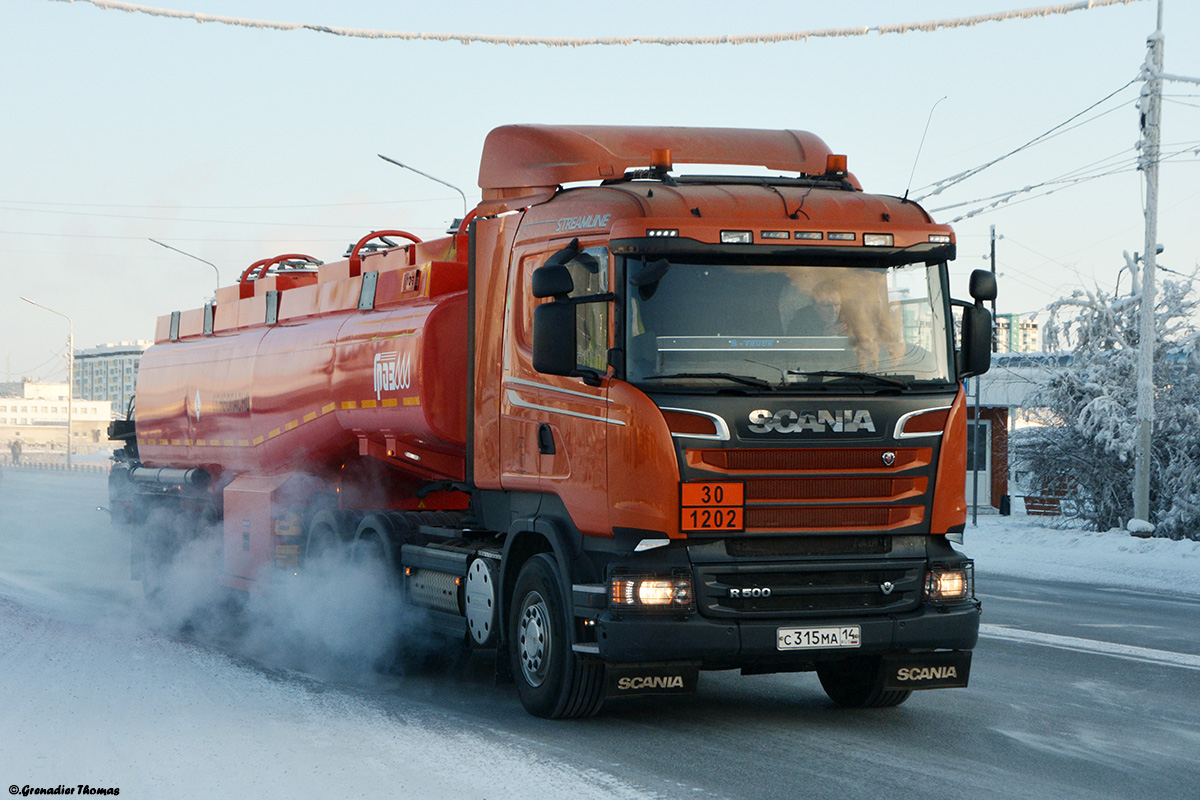 Саха (Якутия), № С 315 МА 14 — Scania ('2013) R500