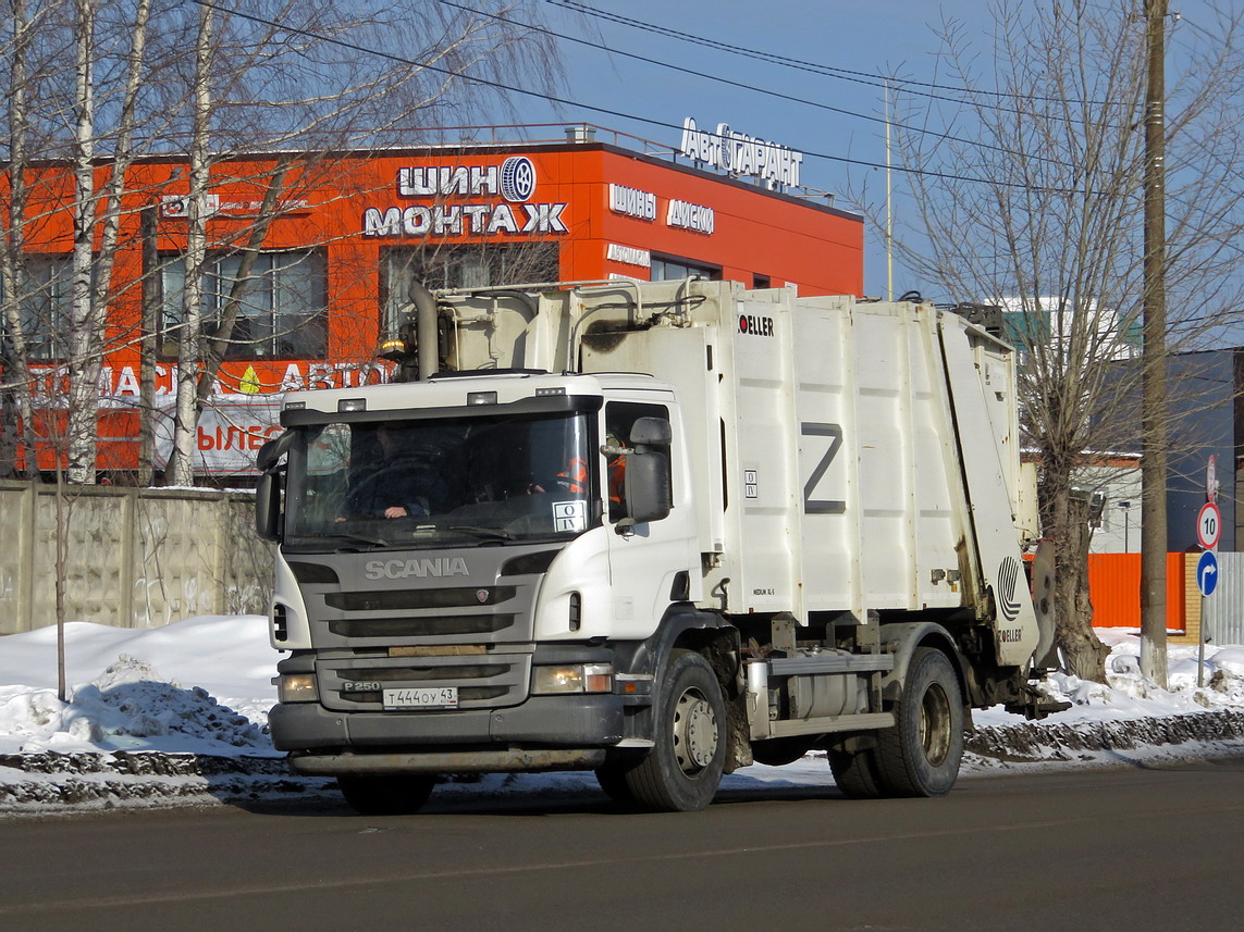 Кировская область, № Т 444 ОУ 43 — Scania ('2011) P250