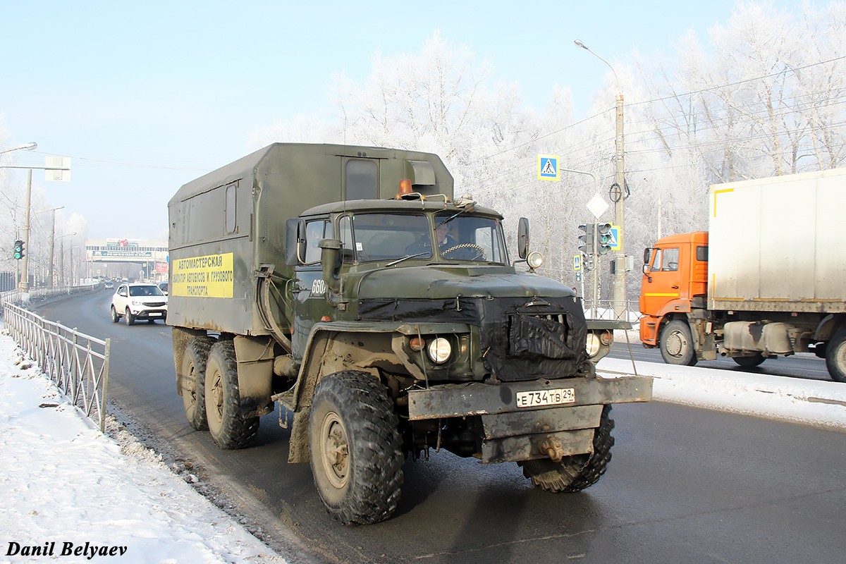 Архангельская область, № 6602 — Урал-375ЕМ