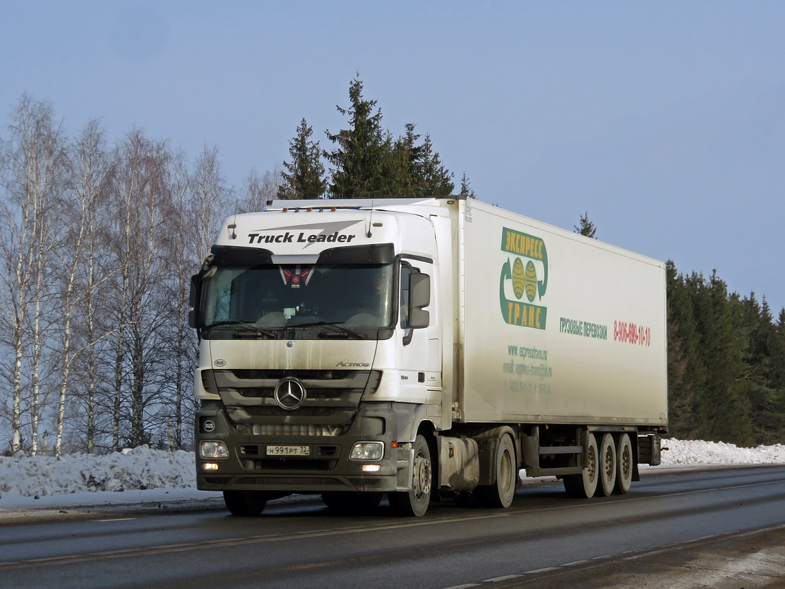 Брянская область, № Н 991 РТ 32 — Mercedes-Benz Actros '09 1844 [Z9M]