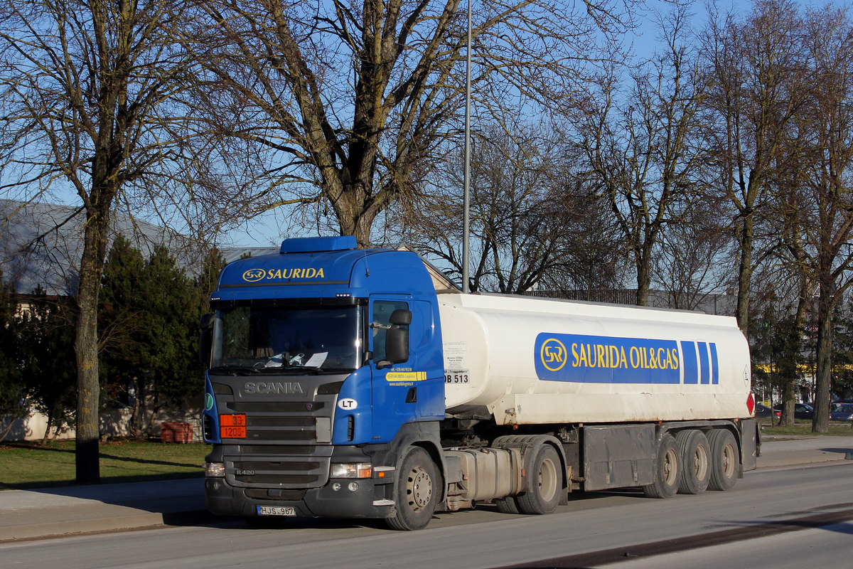 Литва, № HJS 967 — Scania ('2009) R420