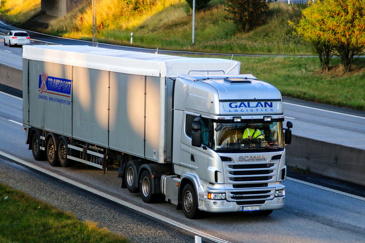 Польша, № ZGL 59377 — Scania ('2009) R500