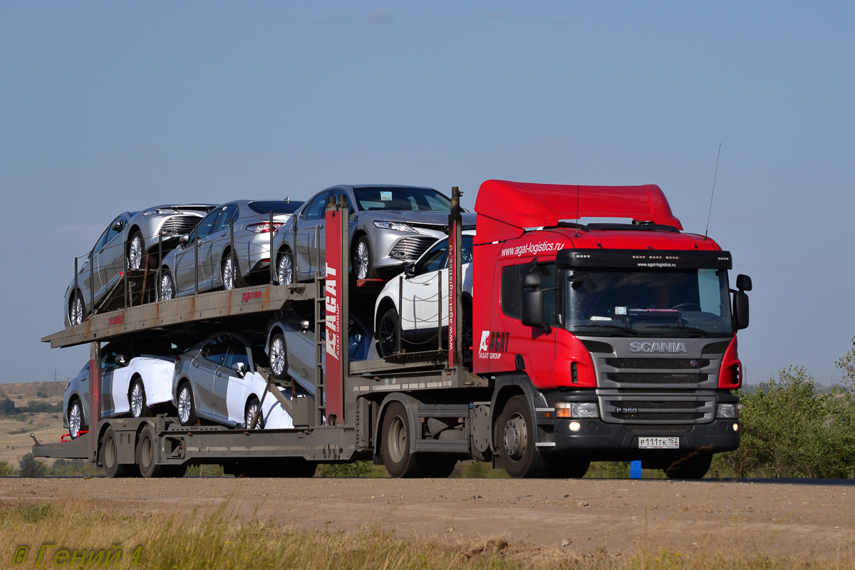 Нижегородская область, № Р 111 ТК 152 — Scania ('2011) P380