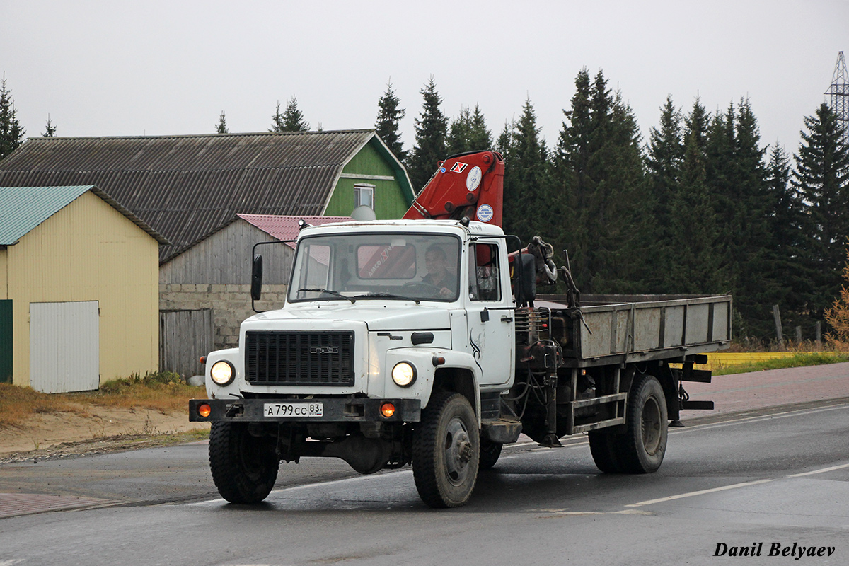 Ненецкий автономный округ, № А 799 СС 83 — ГАЗ-33086 «Земляк»