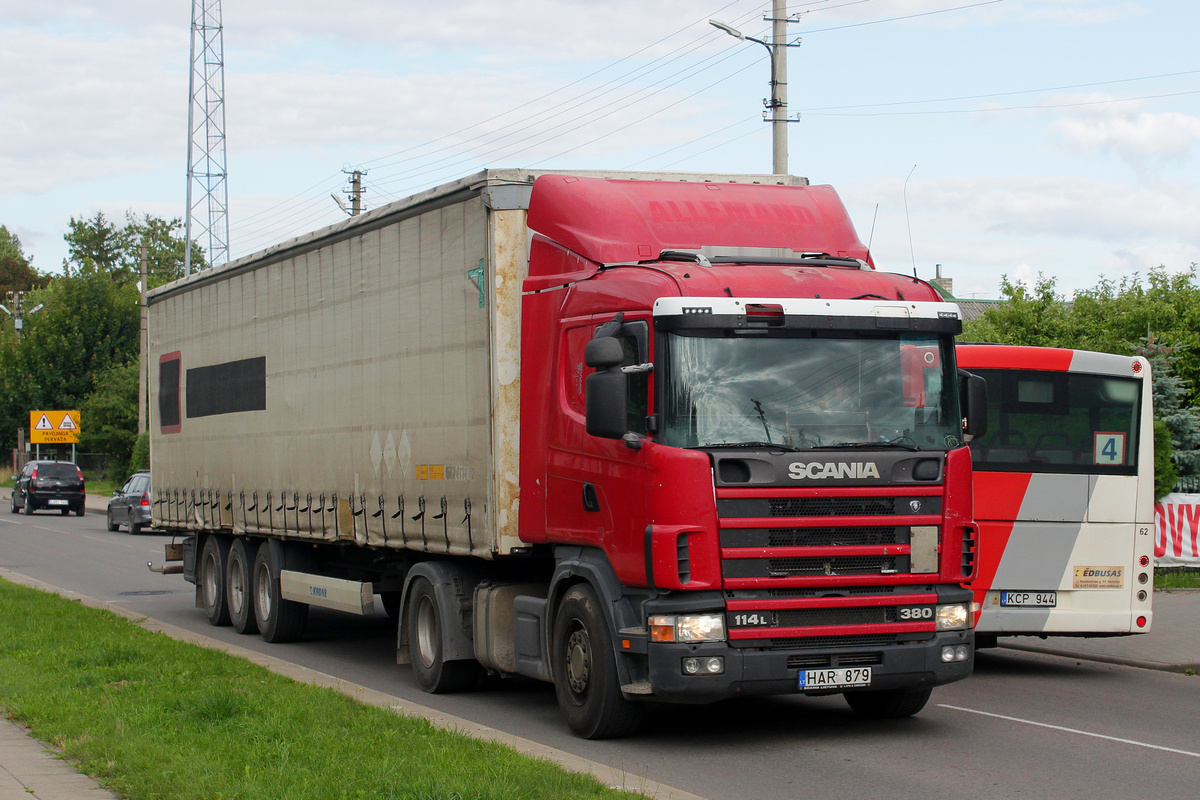 Литва, № HAR 879 — Scania ('1996) R114L