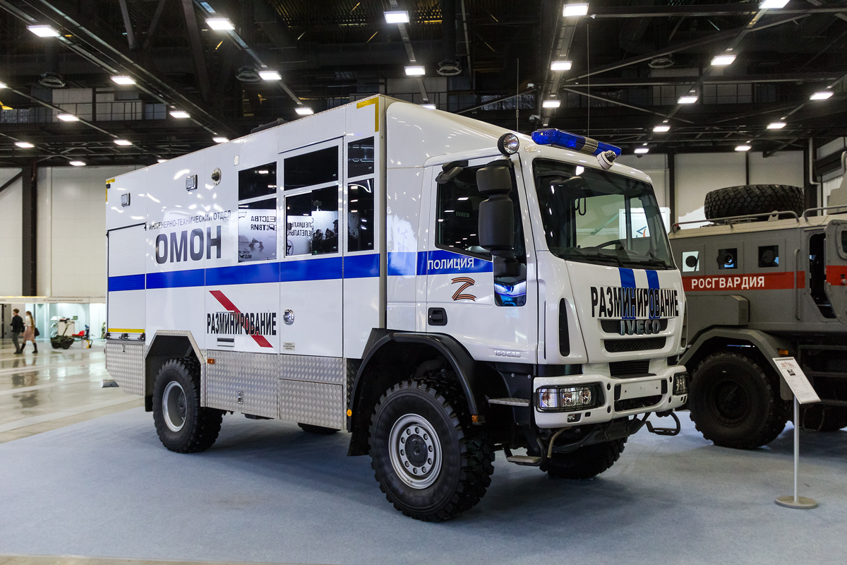 Санкт-Петербург, № М 0165 78 — IVECO EuroCargo ('2008); Санкт-Петербург — Международная выставка "Экспотехностраж-2022" (16-18.03.2022 г.)