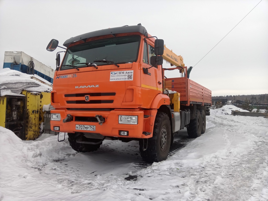 Кемеровская область, № Н 707 МР 142 — КамАЗ-43118-50