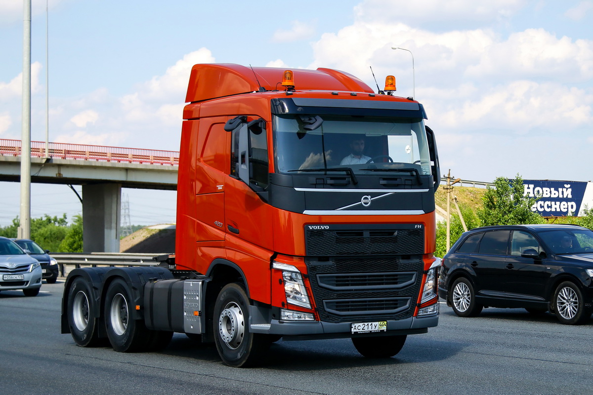 Калужская область, № АС 211 У 40 — Volvo ('2012) FH.420 [X9P]