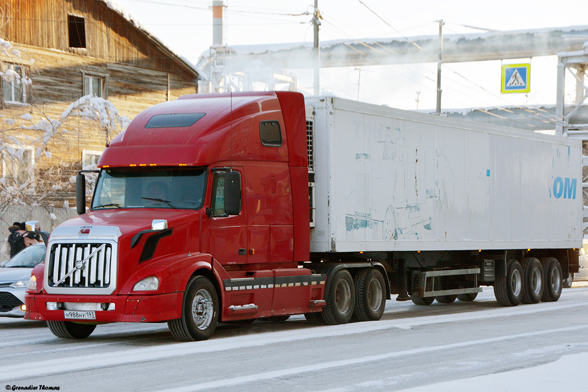 Краснодарский край, № Н 988 НУ 193 — Volvo VNL670